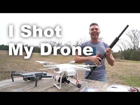 I Shot my Drone for SCIENCE - Skynet Drone Defense Test