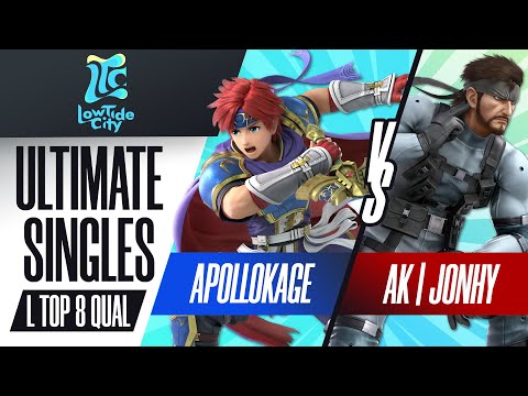 Apollokage vs. AK | Jonhy - Ultimate Singles Losers Top 8 Qualifier - Low Tide City 2022