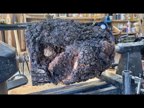 Wood turning - Big Cherry Burl (40lbs)