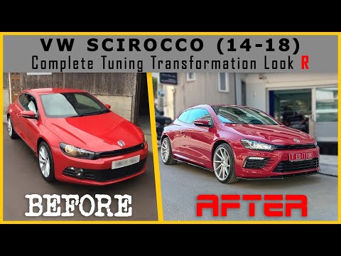 Vw Scirocco front Spoiler / Εμπροσθιο Σποιλερ-thumb-1