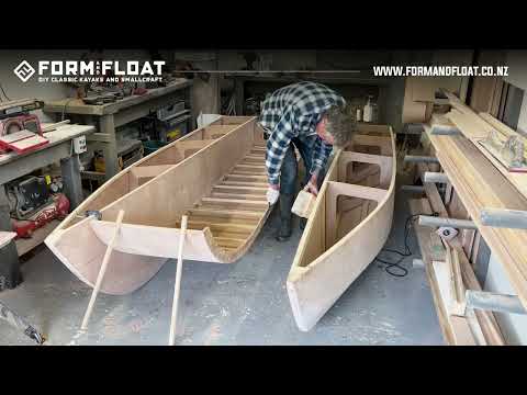 DIY Catamaran boat building Timelapse - Form and Float