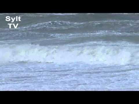 Orkan Ulli erwischt Sylt mit Windstärke 12 - Januar 2012