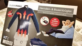 Cleanmaxx Hemdenbügler -- Test -- wie gut ist er wirklich ?