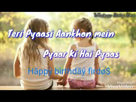 Happy birthday firdos