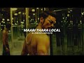 Maari Thara Local BGM Slowed Reverb Dhanush Maari