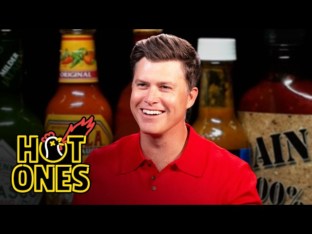 Colin Jost Fights Fire With Fire While Eating Spicy Wings | Hot Ones SDDEFAULT Thumbnail