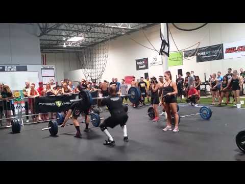Squat Clean Ladder @CDR Ernesto & Gerald
