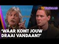 Sam Hagens tegen Johan: 'Waar komt jouw draai ineens vandaan?' | VI VANDAAG