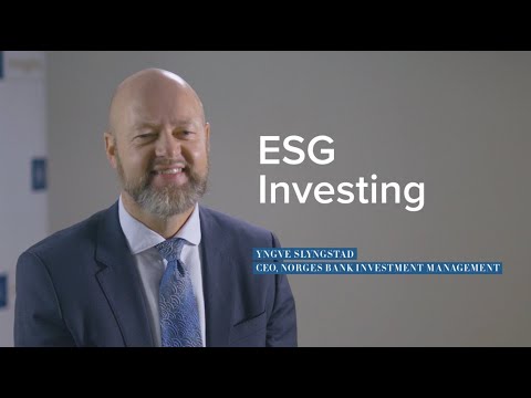 Yngve Slyngstad: ESG Investing