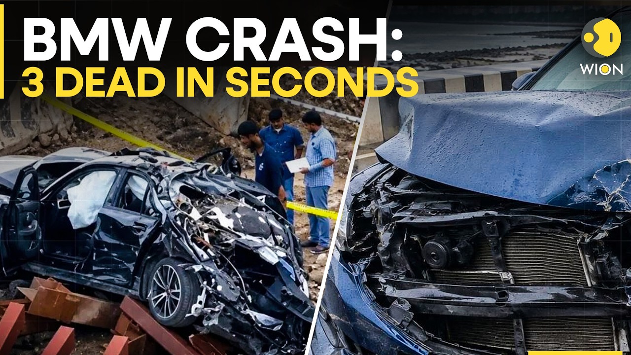 BMW Crash Horror: 3 Youth Killed In High-Speed Car Accident | WION Originals