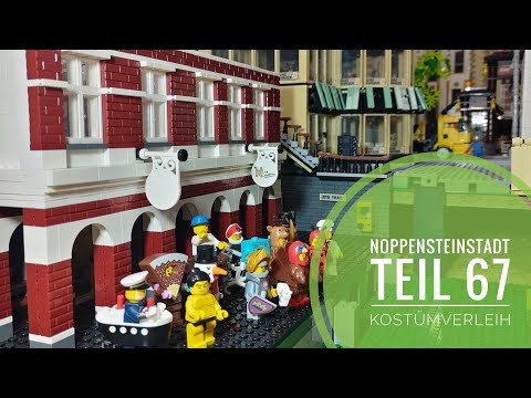 Noppensteinstadt - Teil 67 Kostümverleih // BlueBrixx Lego