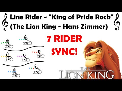 Line Rider #29 - The Lion King, "King of Pride Rock" (Hans Zimmer)