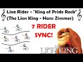 Line Rider 29 The Lion King King Of Pride Rock Hans Zimmer