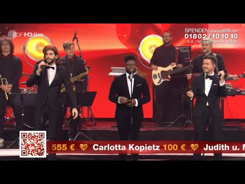 Alvaro Soler x Kelvin Jones x Nico Santos - Christmas Medley (Live Ein Herz für Kinder 2022) [4K]