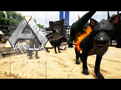 ARK VANILLA T2EP43 - Hyaenodon, A Hiena Maluca!