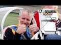 Des Hart gives BBC Radio 2's Matt Williams a taste of Air Race 1