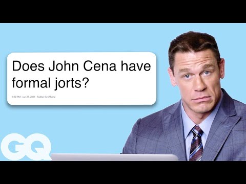 John Cena Replies to Fans on the Internet | Actually Me | GQ Video