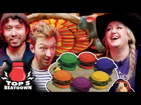 We Fought Over the Best Fictional Foods Ft. Brittany Broski • Top 5 Beatdown