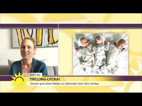 Nu har insta-trillingarna kommit! - Nyhetsmorgon (TV4)