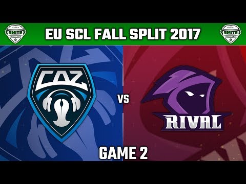 SMITE Console League Fall Split Week 5 EU 2017 - CAZ eSports vs. Team RivaL (Game 2)