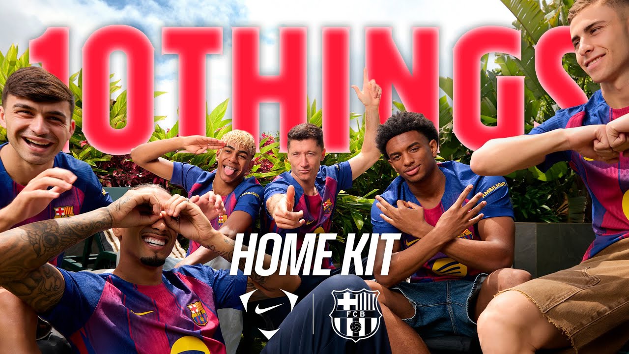 🔥 10 THINGS YOU NEED TO KNOW ABOUT OUR NEW HOME KIT | FC BARCELONA x NIKE 🔵🔴