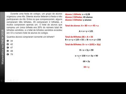 PROBLEMÃO! ::: ENEM 2018 ::: 168 Amarelo :: 178 Azul :: 143 Cinza :: 174 Rosa