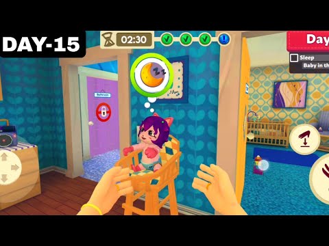 Mother simulator : Happy Virtual Family life (Level 6~15) Android.ios gameplay