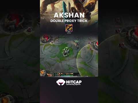 Enjoy a double proxy as Akshan in your next game! #leagueoflegends #Akshan #swingtowin