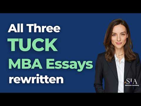 Tuck MBA 2026-2027: What the Revised Essays Are Testing