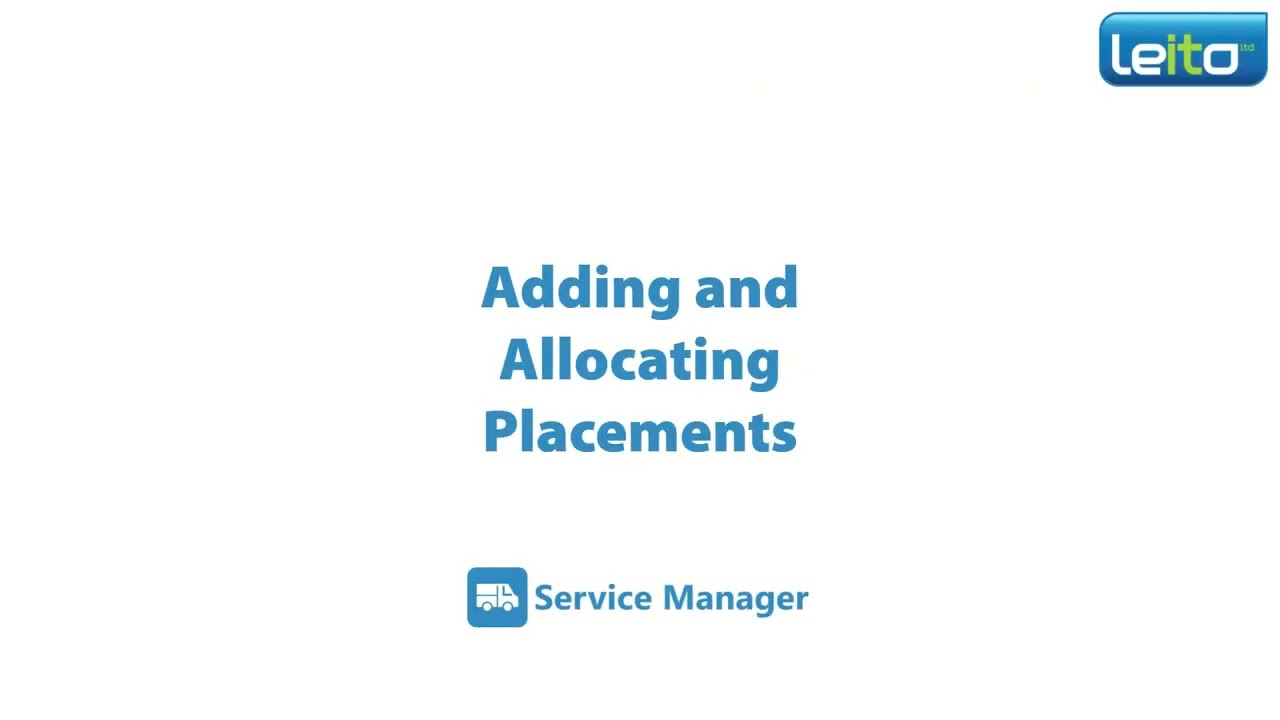 Understanding Placements | Adding and Allocating Item Placements