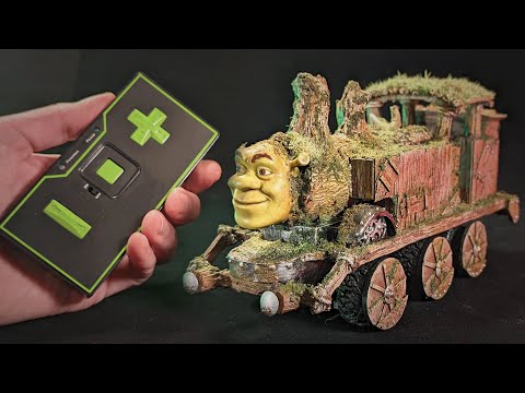 I made a RC Shrek the Swamp Engine