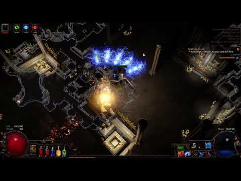 Path of Exile 2020 - Harvest League - 3.11 Scion Archmage Ball Lightning Ascendant