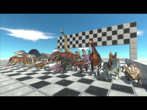 1.2 Size 50 Units Deathfall Speed Race - Animal Revolt Battle Simulator