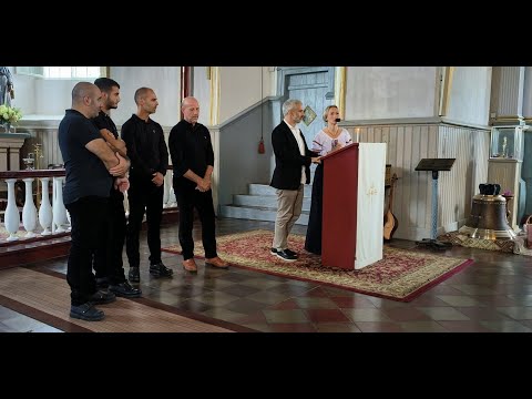 Tenore Supramonte de Orgòsolo - Alsunga (Latvia) St.Michael's church 11-08-2023 - (03)