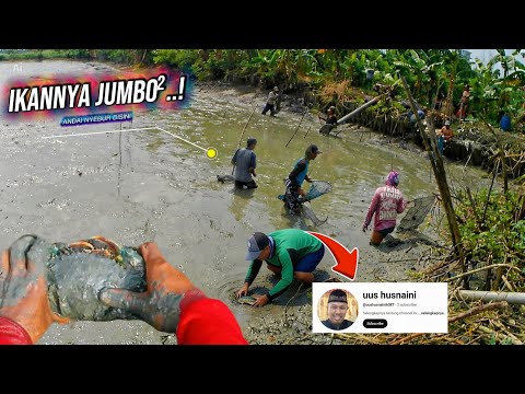 petualangan mbolang SERU! Cari Ikan Sisa Panen Bareng saudara Subscriber asal Madura,