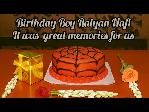 Raiyan Nafi’s Birthday Celebration | Cake, Gifts & Surprises!