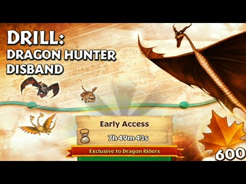 DRILL: DRAGON HUNTER DISBAND Completed | Full Walkthrought | Gauntlet Event | Dragons: Rise Of Berk