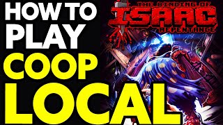 How To Play Coop Binding Of Isaac Repentance Local (EASY)