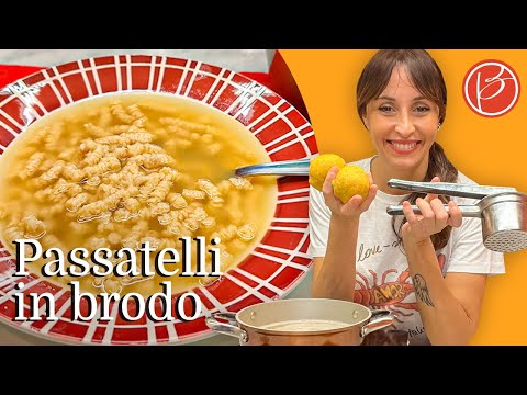 Passatelli in brodo fatti in casa - Benedetta Parodi Official