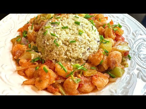 Low Carb Rice and Shrimp Sauce | Reverse Type 2 Diabetes