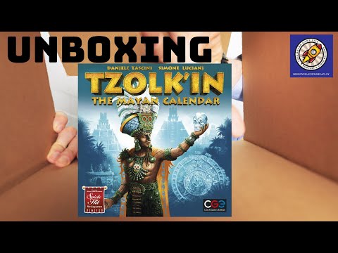 Tzolk'in The Mayan Calendar Unboxing