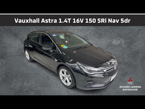 Vauxhall Astra 1.4T 16V 150 SRi Nav 5dr Review @ Richard Lawson Autoecosse Dundee. SG68EWC