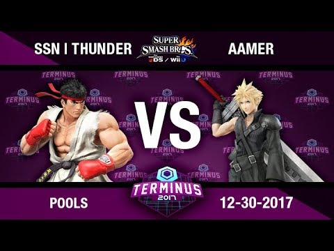 [SSB4] Terminus 2017 (Singles): SSN | Thunder vs Aamer (Pool B1)