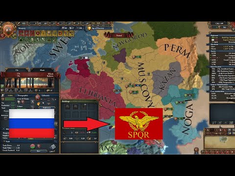 forming Rome as Russia (Muscovy Guide) [EU4]
