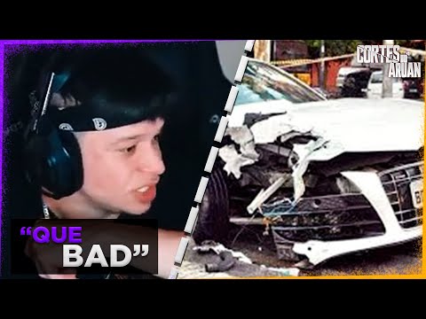 ARUAN REAGE A AGORA É SÉRIO MEU R8 DEU PERCA TOTAL (THIAGO REIS)- Cortes do Aruan