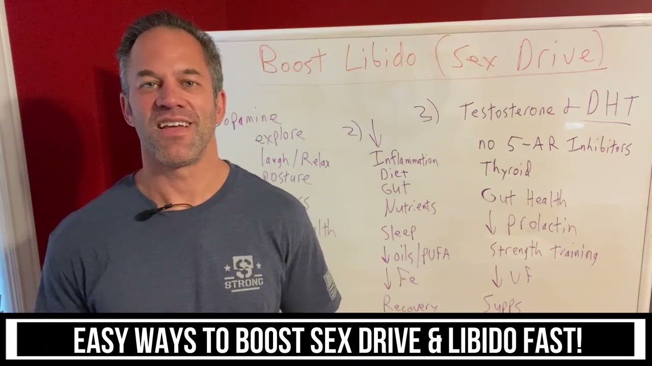 EASY WAY TO BOOST SEX DRIVE & LIBIDO FAST