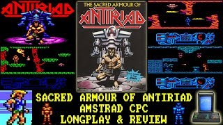 [AMSTRAD CPC] The Sacred Armour Of Antiriad - Longplay & Review