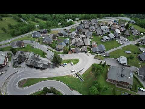 VERBIER , the road to ride and the place for holidays