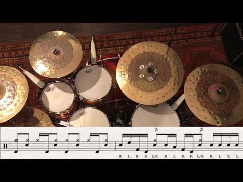 60 Second Drum Lesson | Punkrock Groove Fill Combination