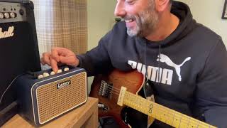 Video thumbnail for Laney Mini STB Lion portable amp unboxing and first review. Better than Blackstar Fly? by The Novice Noise Maker